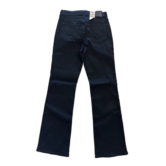 LEVIS 501 Classic Bootcut Black Mid Rise Jeans Size 4 NEW - Picture 4 of 8